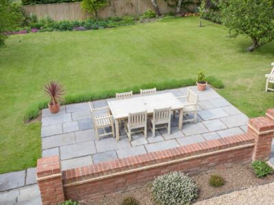 Garden Wall & Patio installation Kent